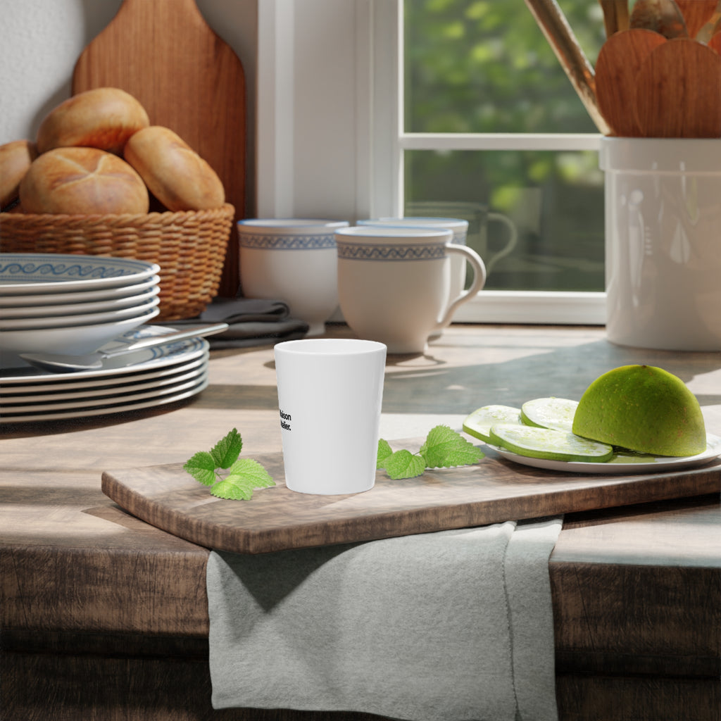 Maison Atelier. Shot Glass – Minimalist Branded Ceramic Shooter