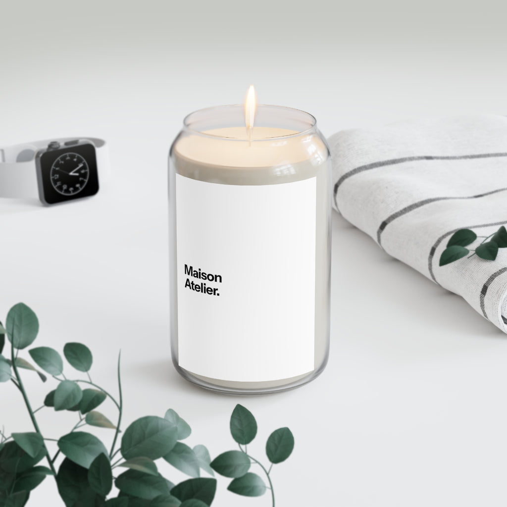 Maison Atelier. Scented Soy Candle 13.75oz — Minimal Luxury Home Fragrance