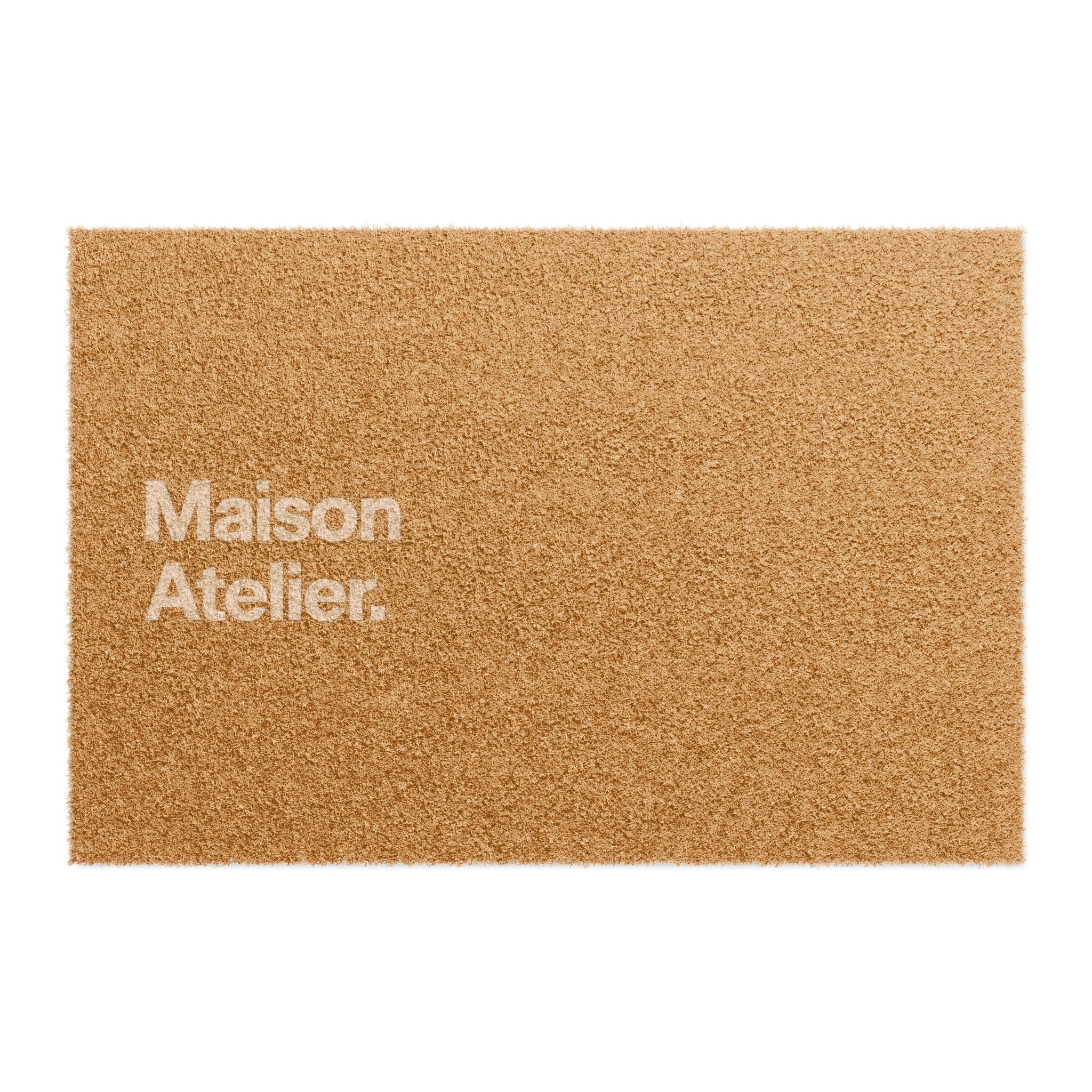 Maison Atelier Doormat — Minimalist Natural Coir Welcome Mat