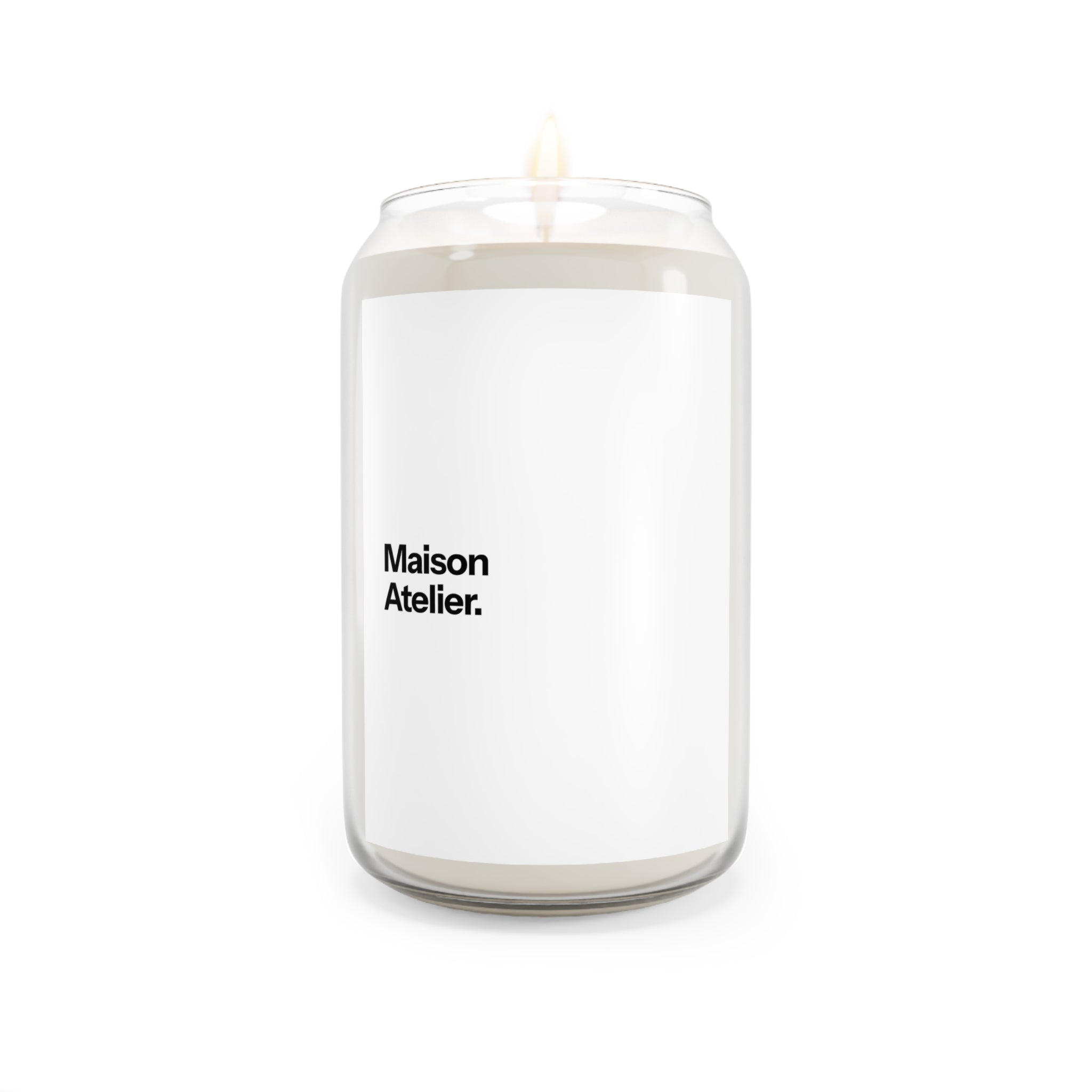 Maison Atelier. Scented Soy Candle 13.75oz — Minimal Luxury Home Fragrance